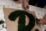 MadCityZen transforme la nature en œuvre collective avec son atelier de fresque végétale. | © MadCityZen